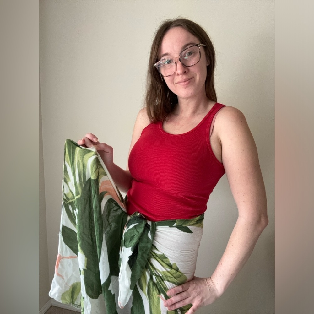 Tropical beach wrap